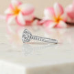 Moissanite Solitaire Ring RG-MD-SL-100/37