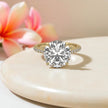 Moissanite Solitaire Ring RG-MD-SL-100/37