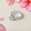 Moissanite Solitaire Ring RG-MD-SL-100/38