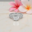 Moissanite Solitaire Ring RG-MD-SL-100/38