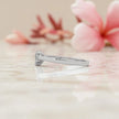 Dainty Heart Moissanite Solitaire Ring RG-MD-SL-100/39