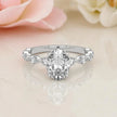 Oval Cut Moissanite Solitaire Ring RG-MD-SL-100/40