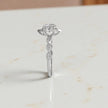Moissanite Halo Cocktail Ring RG-MD-SL-100/44