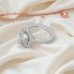 Moissanite Halo Cocktail Ring RG-MD-SL-100/45