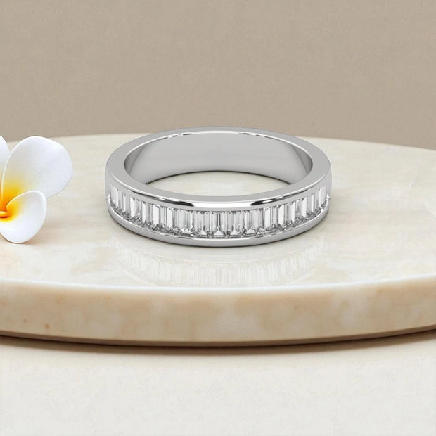 Moissanite Eternity Band Ring RG-MD-SL-100/46