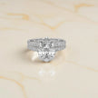 Pear Cut Moissanite Solitaire Wedding Ring RG-MD-SL-100/49