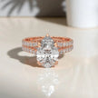 Pear Cut Moissanite Solitaire Wedding Ring RG-MD-SL-100/49