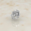 Moissanite Toi et Moi Ring RG-MD-SL-100/50
