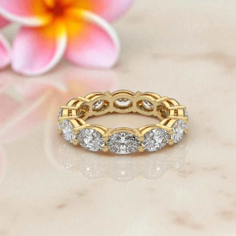 Moissanite Eternity Band Ring RG-MD-SL-100/51