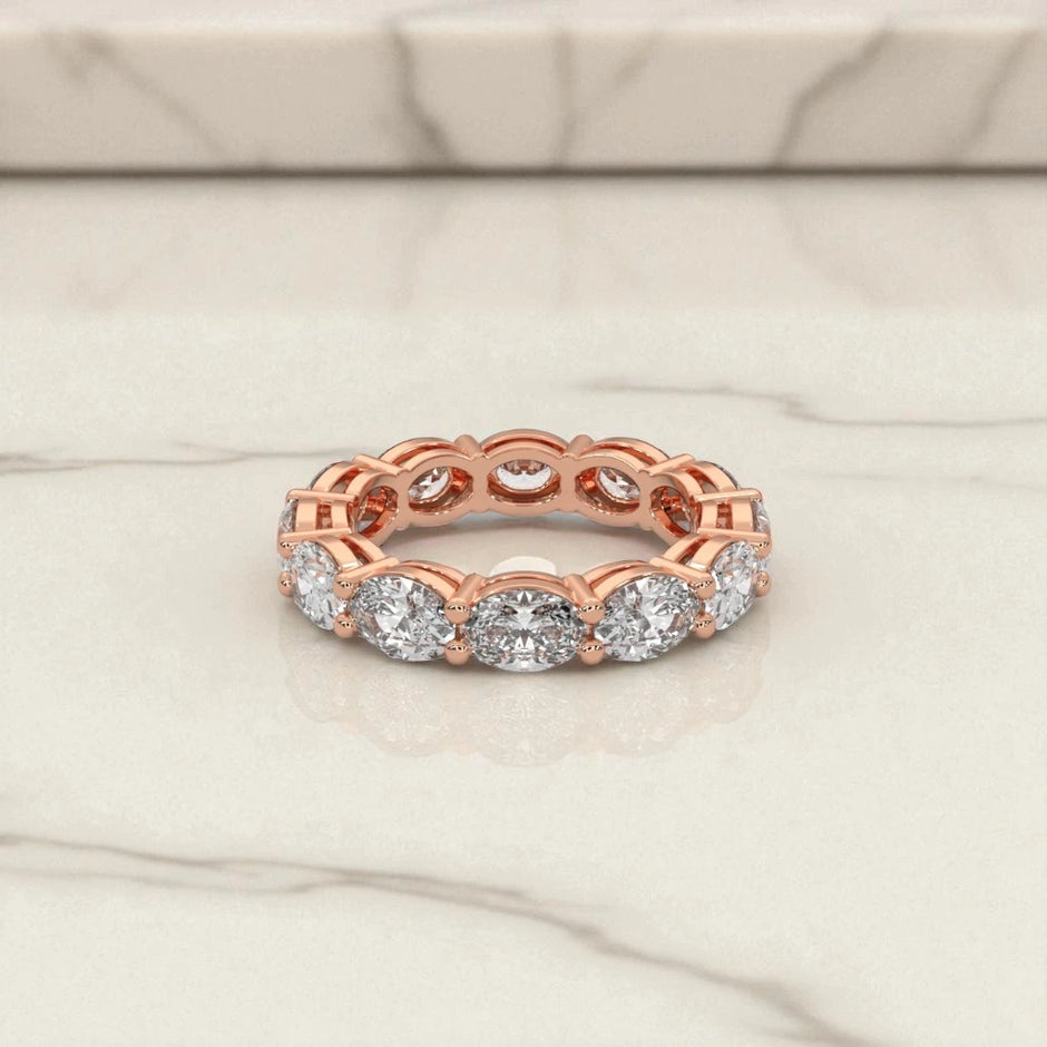 Moissanite Eternity Band Ring RG-MD-SL-100/51