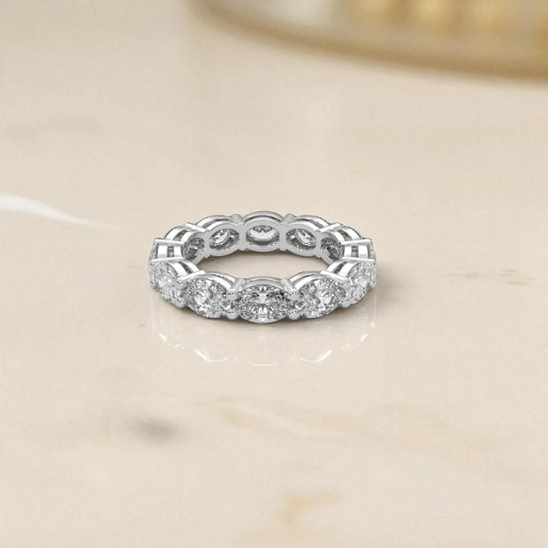 Moissanite Eternity Band Ring RG-MD-SL-100/51