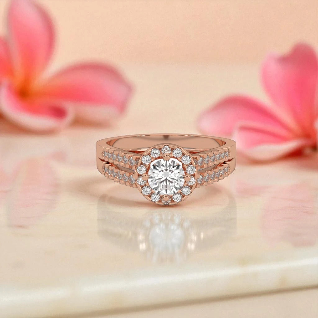 Moissanite Solitaire Ring RG-MD-SL-100/84