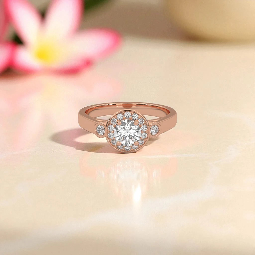 Moissanite Solitaire Ring RG-MD-SL-100/86