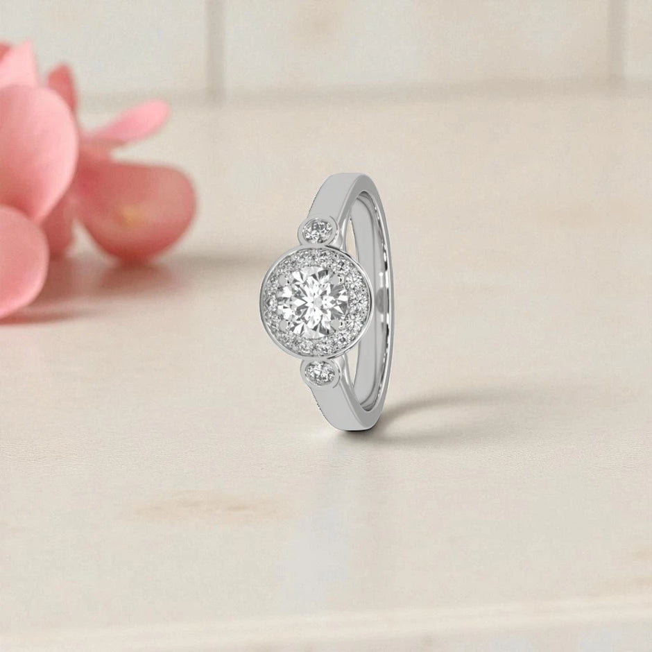 Moissanite Solitaire Ring RG-MD-SL-100/86