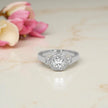 Moissanite Solitaire Ring RG-MD-SL-100/86