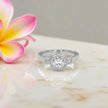 Moissanite Solitaire Ring RG-MD-SL-100/86