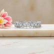 Moissanite Eternity Band Ring RG-MD-SL-100/92