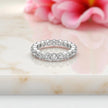 Moissanite Eternity Band Ring RG-MD-SL-100/94