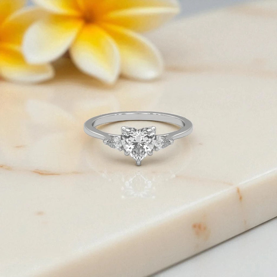 Moissanite Solitaire Ring RG-MD-SL-100/98