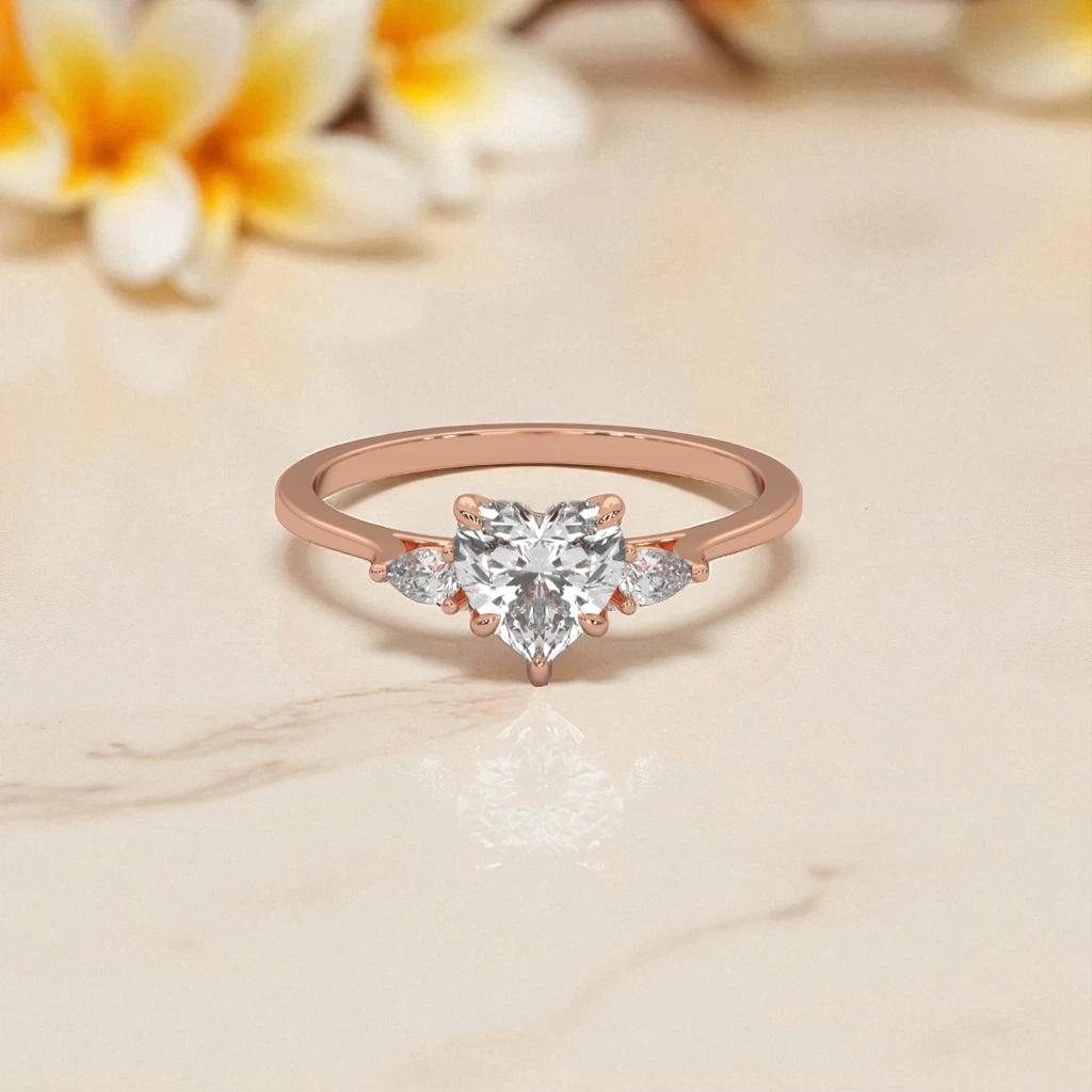 Moissanite Solitaire Ring RG-MD-SL-100/98