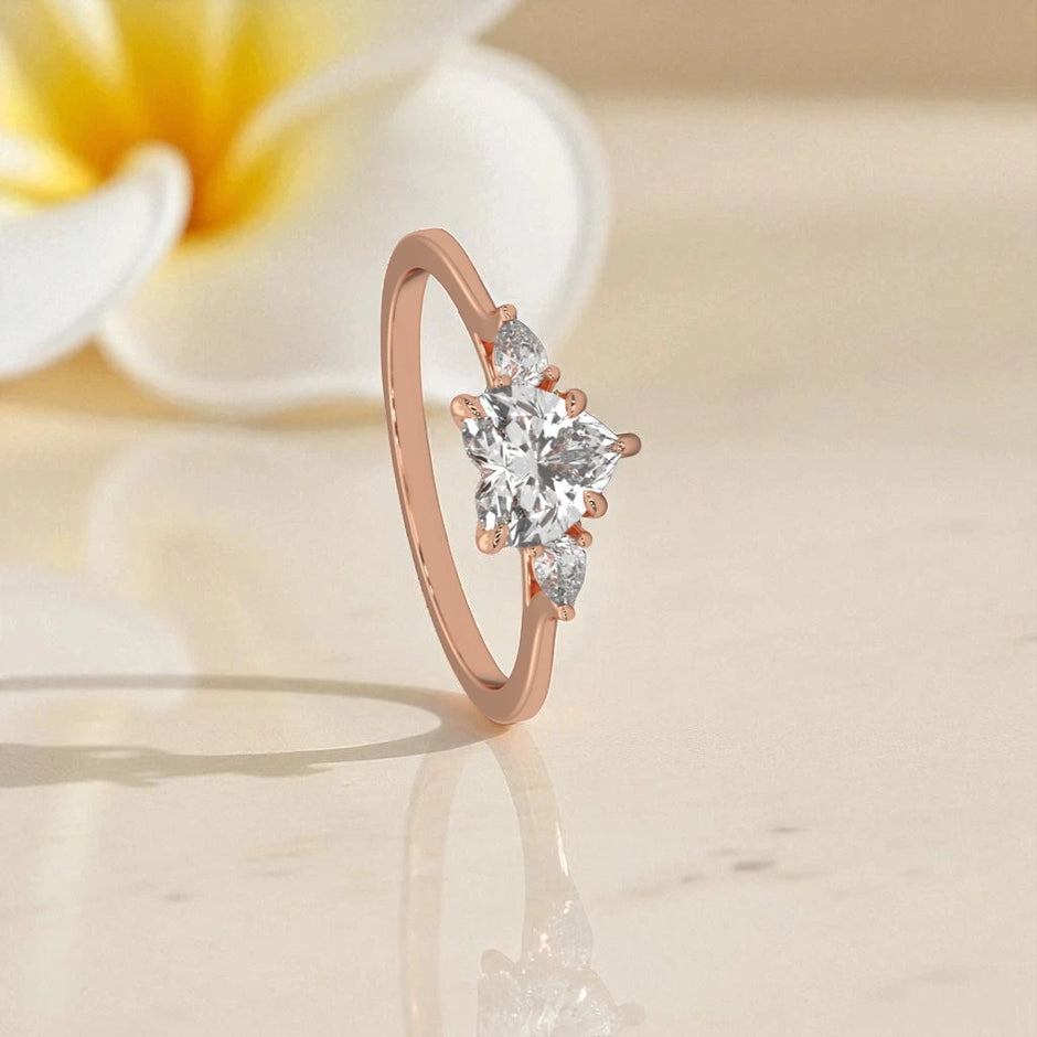 Moissanite Solitaire Ring RG-MD-SL-100/98