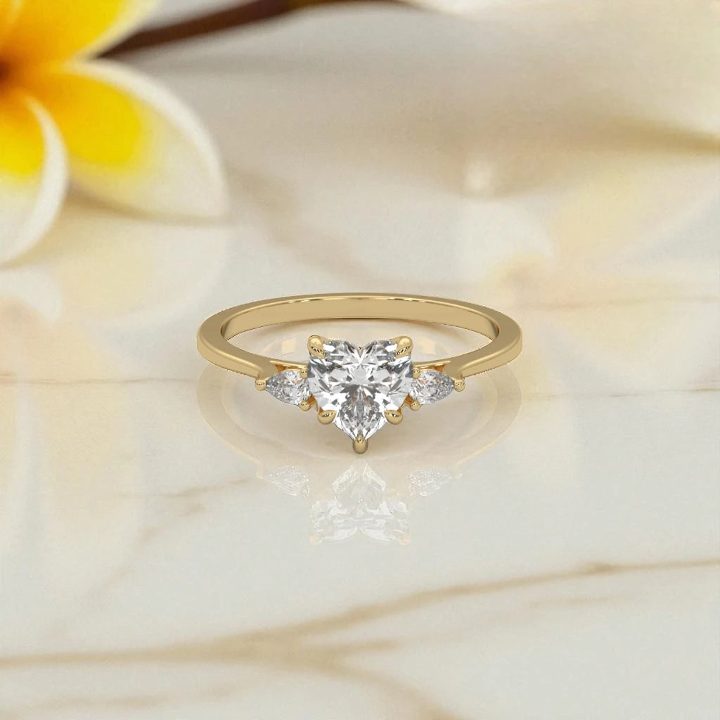 Moissanite Solitaire Ring RG-MD-SL-100/98