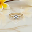 Moissanite Solitaire Ring RG-MD-SL-100/98