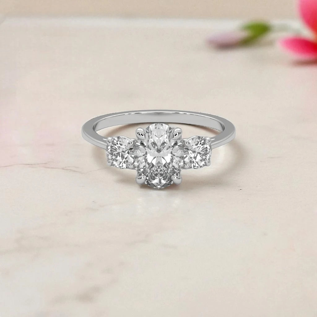 Moissanite Solitaire Ring RG-MD-SL-100/99