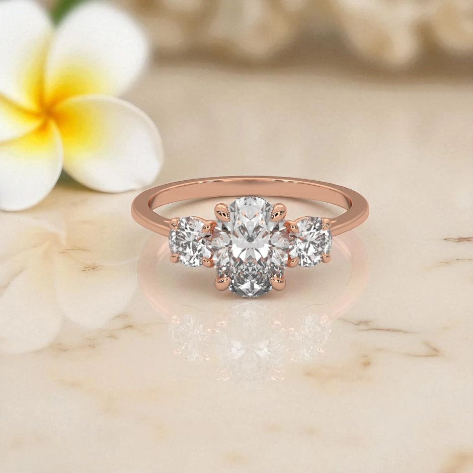 Moissanite Solitaire Ring RG-MD-SL-100/99
