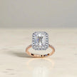 Moissanite Solitaire Halo Ring RG-MD-SL-200/10
