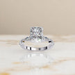 Moissanite Solitaire Halo Ring RG-MD-SL-200/17