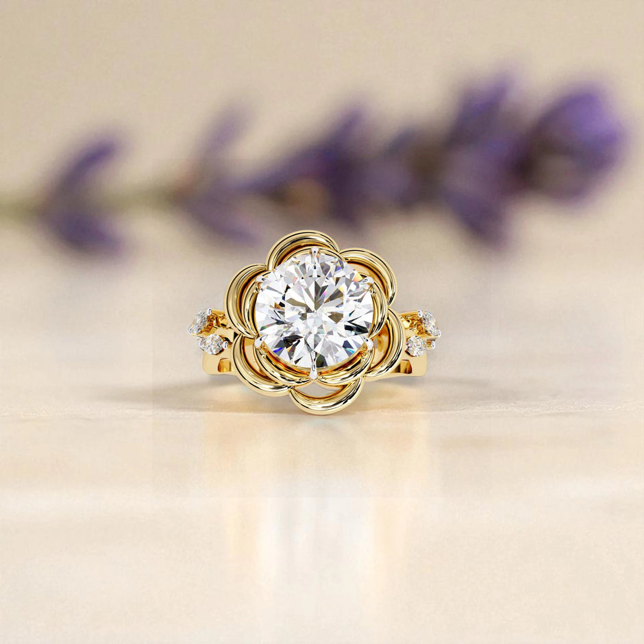 Moissanite Solitaire Ring RG-MD-SL-200/197