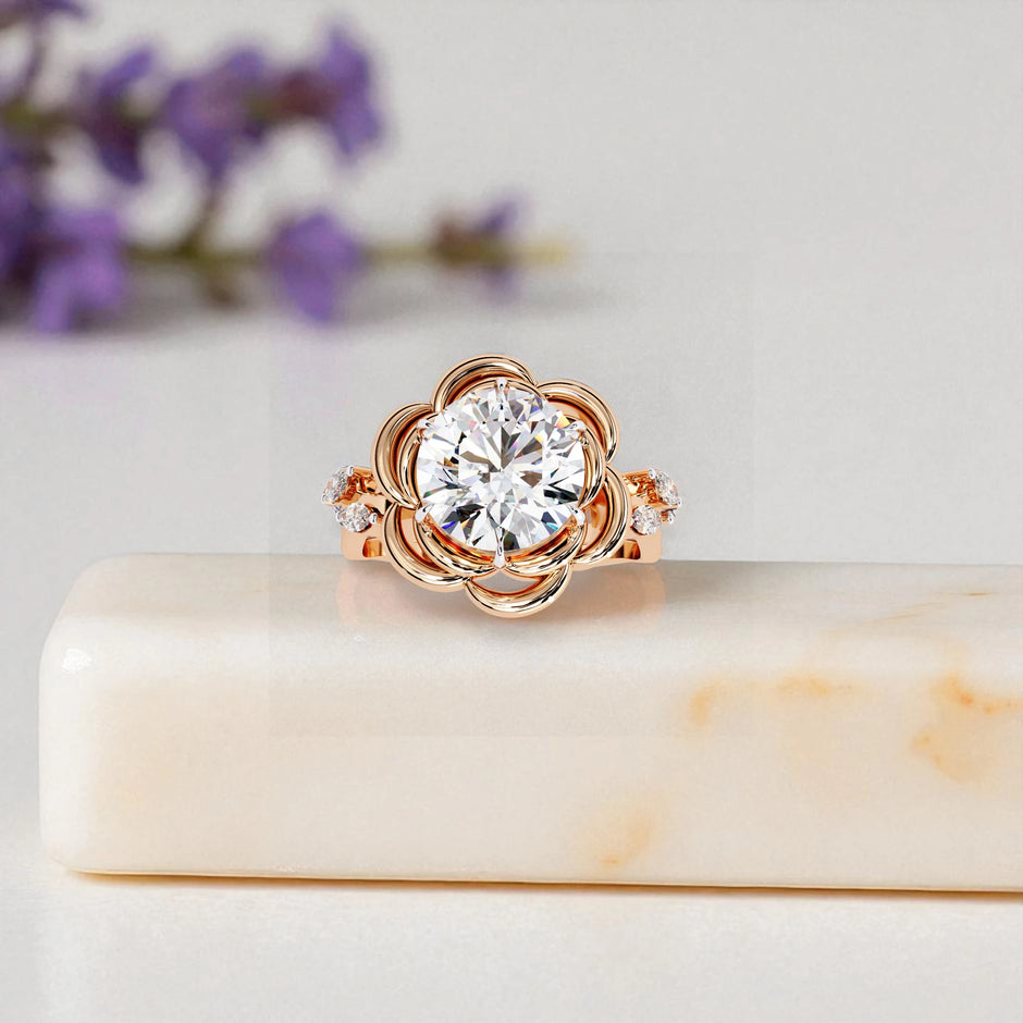 Moissanite Solitaire Ring RG-MD-SL-200/197