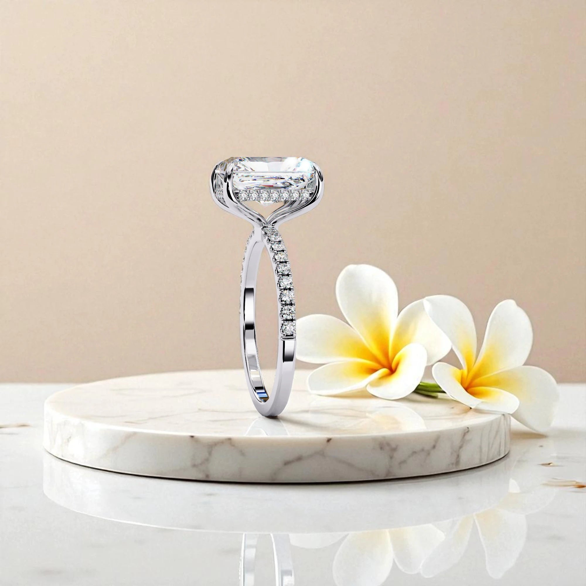 Moissanite Solitaire  Ring RG-MD-SL-200/2