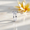 Moissanite Solitaire Cluster Ring RG-MD-SL-200/28