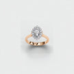 Moissanite Solitaire halo Ring RG-MD-SL-200/29