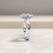 Moissanite Solitaire halo Ring RG-MD-SL-200/29