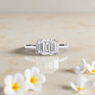 Moissanite Solitaire Trinity Ring RG-MD-SL-200/36