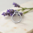 Moissanite Solitaire Trinity Ring RG-MD-SL-200/37