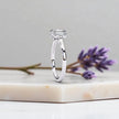 Moissanite Solitaire Trinity Ring RG-MD-SL-200/37
