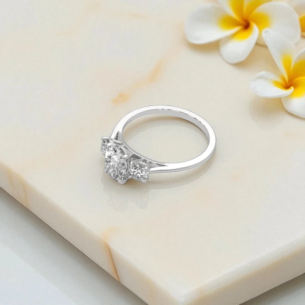 Moissanite Solitaire Ring RG-MD-SL-100/99