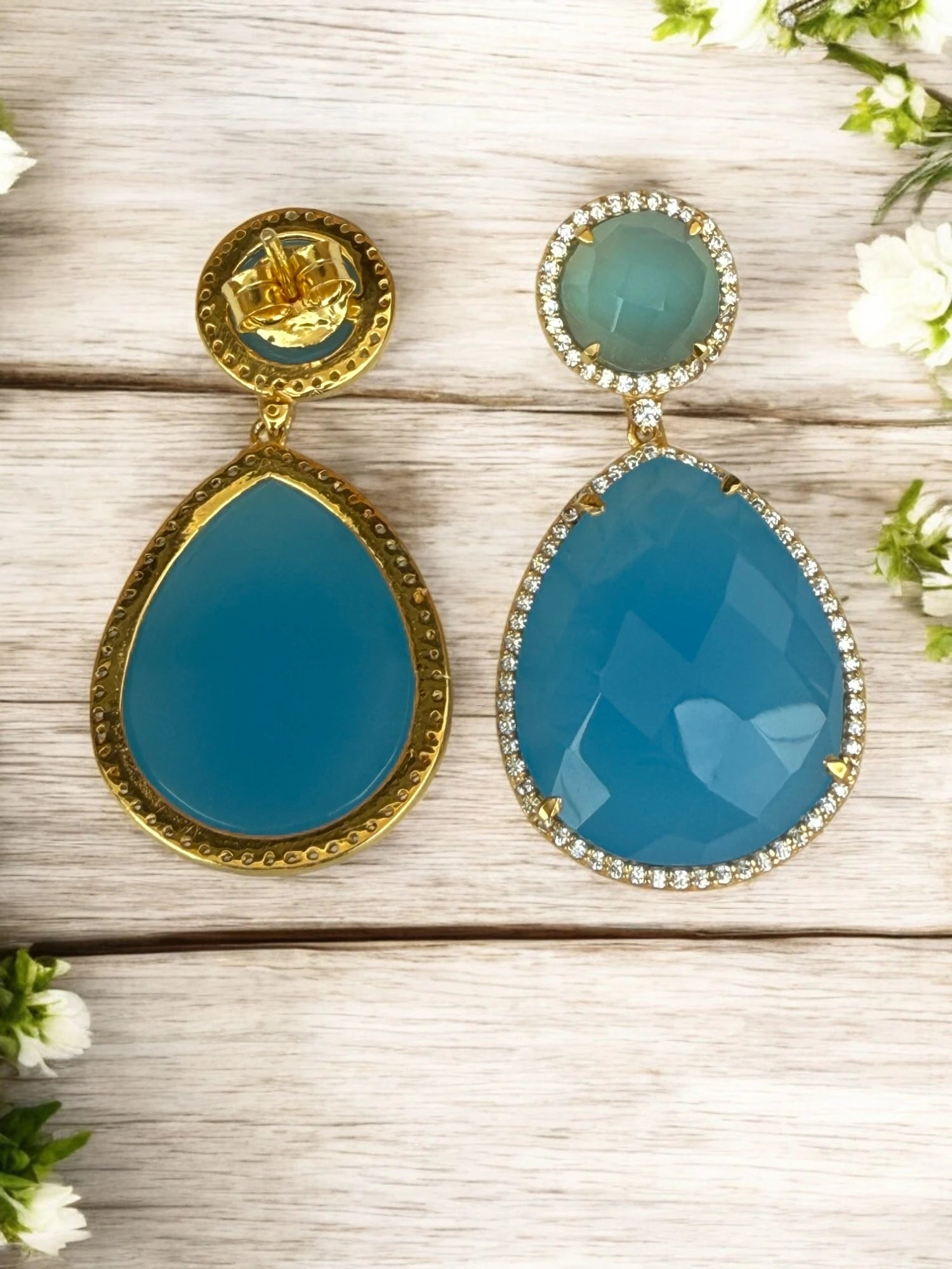 Bluebell lagoon drops Dangle earrings