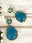 Bluebell lagoon drops Dangle earrings