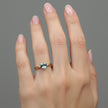 Natural Blue Topaz Heart Ring RG-GM-BT-SL-031