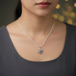 Sun Burst 925 sterling silver pendant
