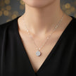 Daisy flower 925 sterling silver pendant