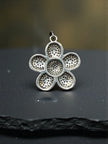 925 sterling silver Daisy flower pendant PD-SL-008