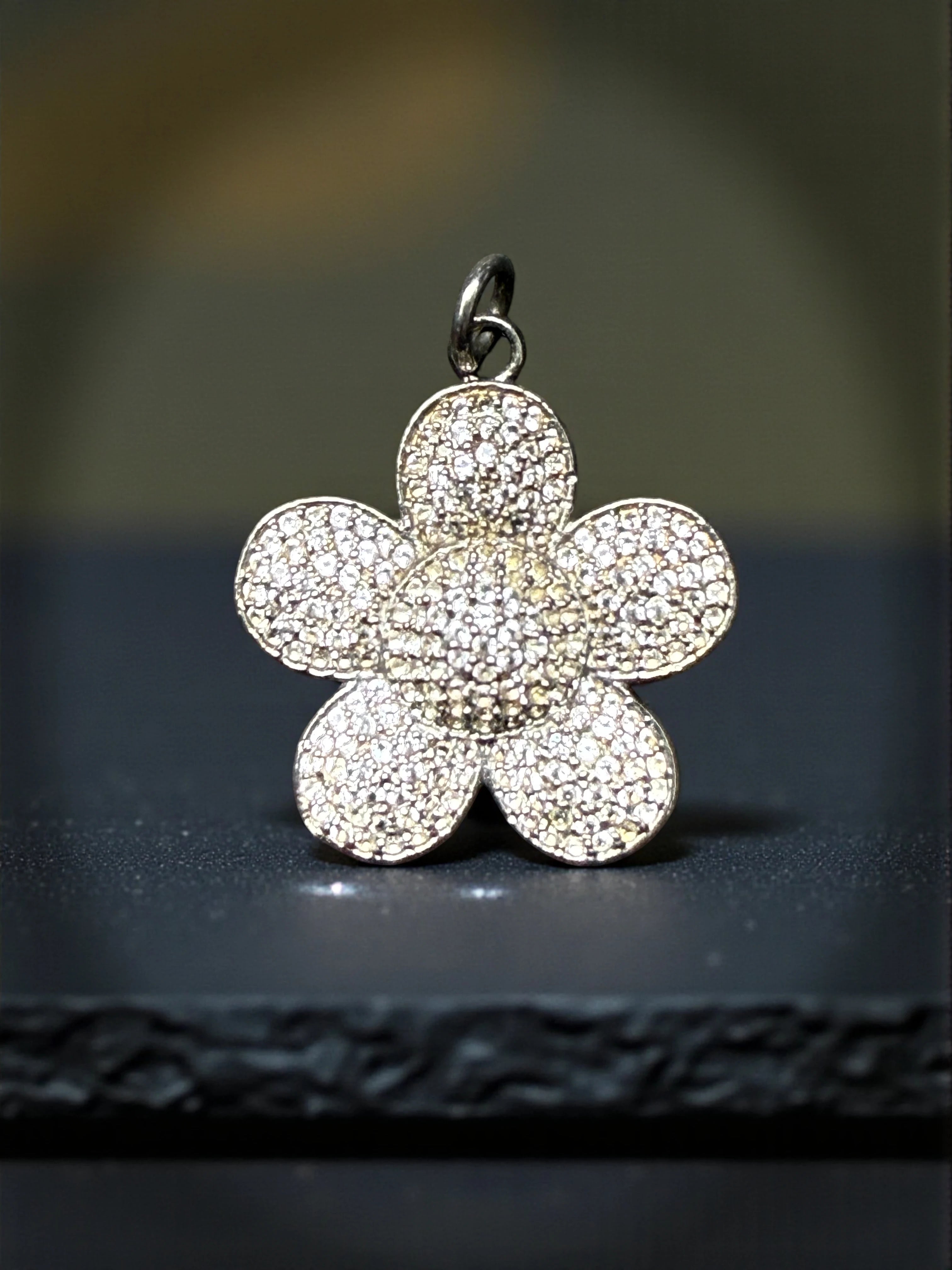 925 sterling silver Daisy flower pendant PD-SL-008