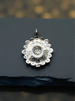 Daisy flower 925 sterling silver pendant