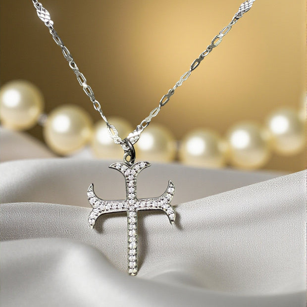925 Sterling Silver Cross Pendant PD-SL-011